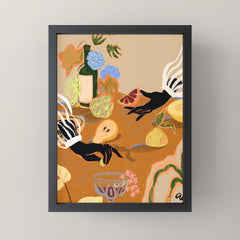 A Handful of Love Mini Art Print