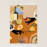 A Handful of Love Stationery Card