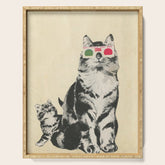 3D Glasses Serving Tray