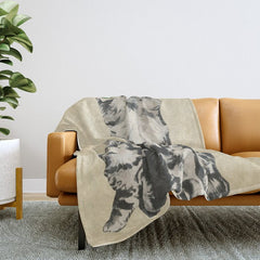 3D Glasses Throw Blanket