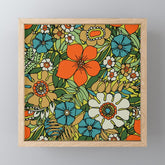 70s Plate Mini Art Print