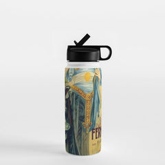 1910 Fernet Branca Liqueur Aperitif Advertisement Water Bottle