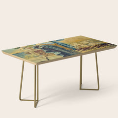 1910 Fernet Branca Liqueur Aperitif Advertisement Coffee Table