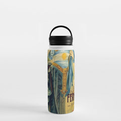 1910 Fernet Branca Liqueur Aperitif Advertisement Water Bottle