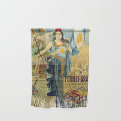 1910 Fernet Branca Liqueur Aperitif Advertisement Wall Hanging