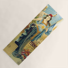 1910 Fernet Branca Liqueur Aperitif Advertisement Yoga Mat