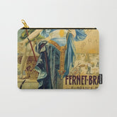 1910 Fernet Branca Liqueur Aperitif Advertisement Carry All Pouch