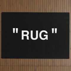 " Art " (Negative) Outdoor Rug