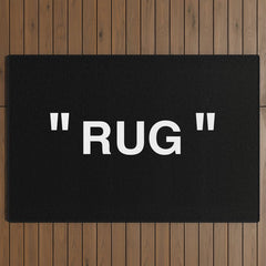 " Art " (Negative) Outdoor Rug