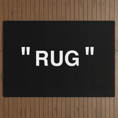 " Art " (Negative) Outdoor Rug