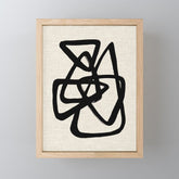 A Family Of Five Mini Art Print