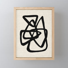A Family Of Five Mini Art Print