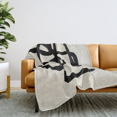 A Family Of Five Throw Blanket
