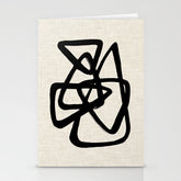 A Family Of Five Stationery Card
