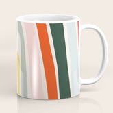 70s Vintage Rainbow Coffee Mug