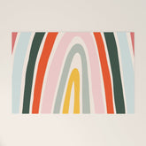 70s Vintage Rainbow Welcome Mat