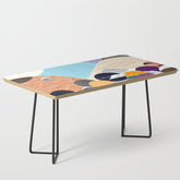 A Fantastic Journey, Graphic Collage Eclectic, Cutout Pop Art Contemporary, Snow Mountain Winter Textures Patterns, Geometric Digital Coffee Table
