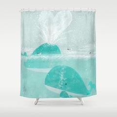 a little love Shower Curtain