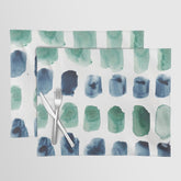 17 Minimalist Art 220419 Abstract Expressionism Watercolor Painting Valourine Design Placemat
