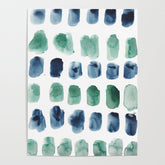 17 Minimalist Art 220419 Abstract Expressionism Watercolor Painting Valourine Design Poster