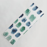 17 Minimalist Art 220419 Abstract Expressionism Watercolor Painting Valourine Design Yoga Mat