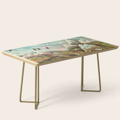 "View of Nature in Ascending Regions" by Levi Walter Yaggy, 1893 Coffee Table