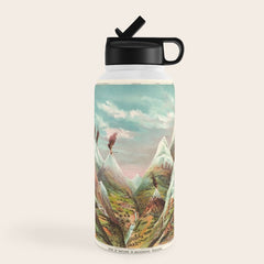 "View of Nature in Ascending Regions" by Levi Walter Yaggy, 1893 Water Bottle