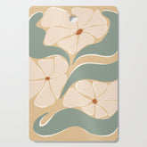 70s big flower botanical land 2 Cutting Board