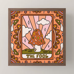 0. The Fool Mushroom Mini Art Print