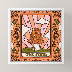 0. The Fool Mushroom Mini Art Print