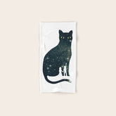 4 Moons Bath Towel