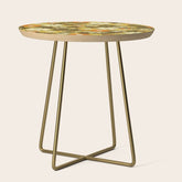 1970s Retro/Vintage Floral Pattern Side Table