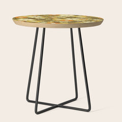 1970s Retro/Vintage Floral Pattern Side Table