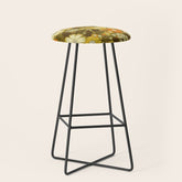 1970s Retro/Vintage Floral Pattern Stool