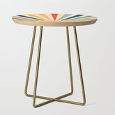 60s retro sun Side Table
