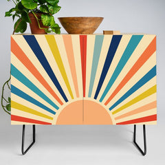 60s retro sun Credenza