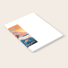 1947 Fly To Hawaii By Clipper Pan American Travel Poster Notebook