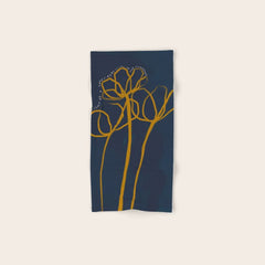 "Let Light Be A Sweet Rebellion In The Shadows." Bath Towel