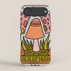5. The Hierophant Mushroom iPhone Case