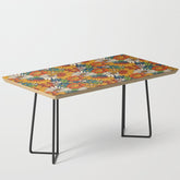 70s Retro Floral - Bold Coffee Table