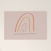 "Your Presence Matters" Welcome Mat