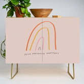 "Your Presence Matters" Credenza