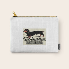 1905 German Dog Show Dachshund Poster Carry All Pouch