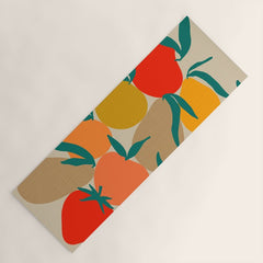 2025 RETRO FRUIT MARKET CALENDAR Yoga Mat