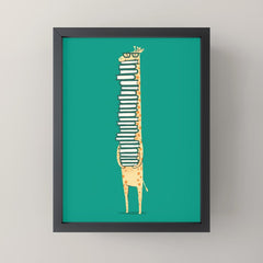 A book lover Mini Art Print