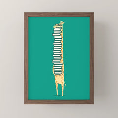 A book lover Mini Art Print