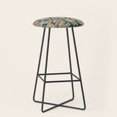 18th Century Spanish Textile Print Stool