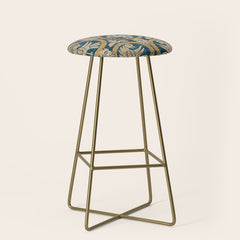 18th Century Spanish Textile Print Stool