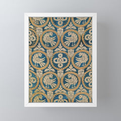 18th Century Spanish Textile Print Mini Art Print