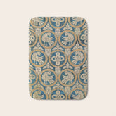 18th Century Spanish Textile Print Bath Mat